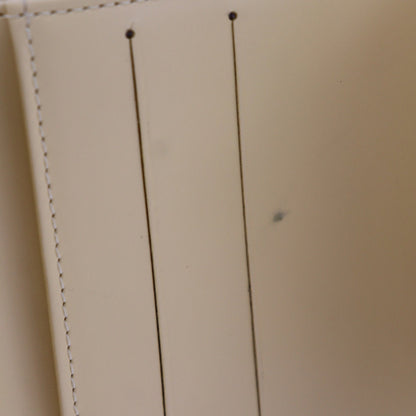 LOUIS VUITTON Portomone Bier Cult Credit Trifold Wallet M6348A Epi Leather Vanilla Yellow Cream Gold Hardware W Hook