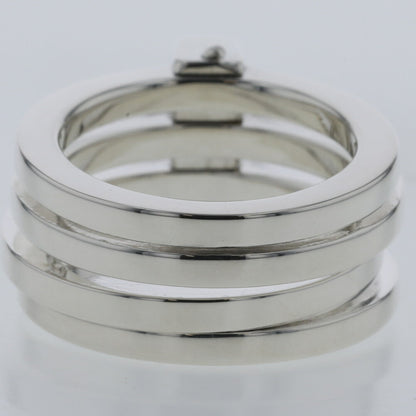 Gucci Ring 4 Row Silver 925 Upper No. 8 - Lower 10 Ladies GUCCI
