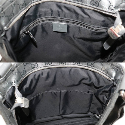 GUCCI / Gucci shoulder bag GG imprime gray 295257