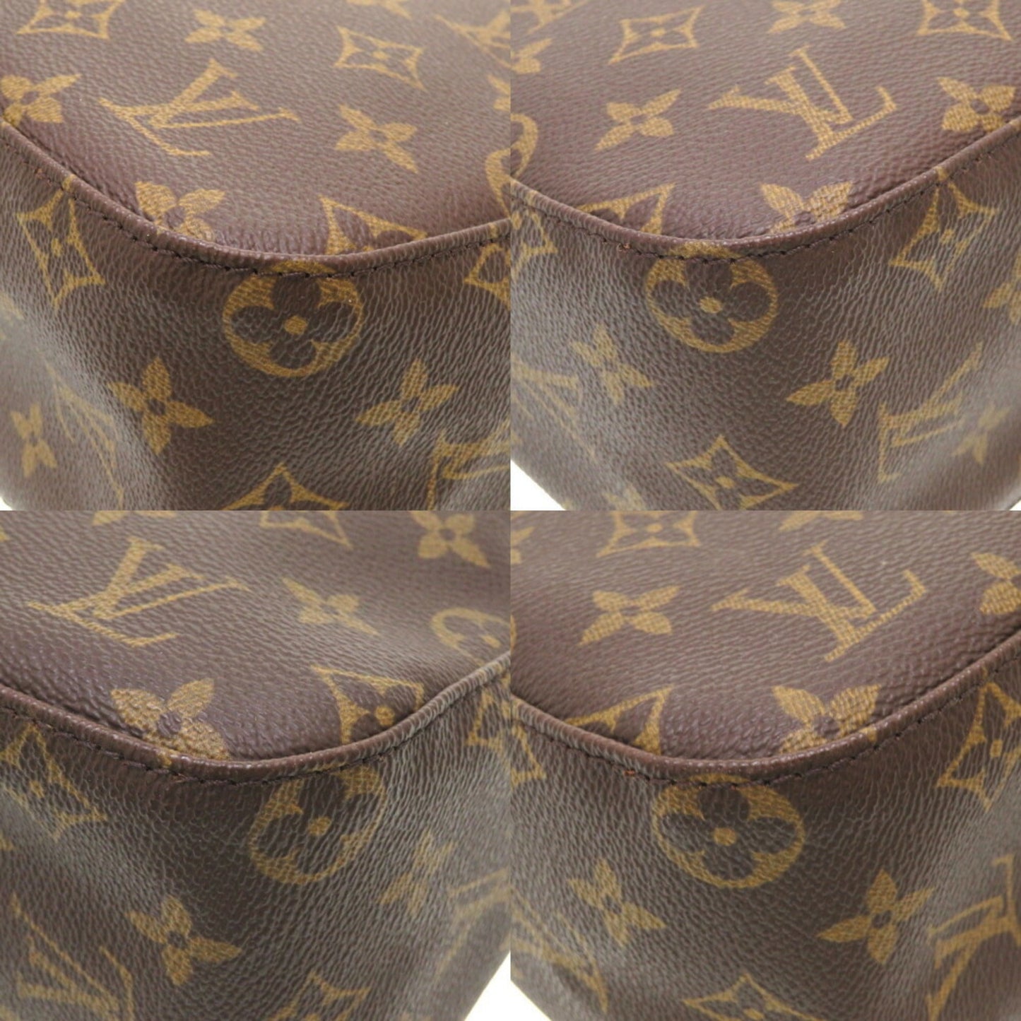 LOUIS VUITTON Monogram Looping MM M51146 Shoulder Bag
