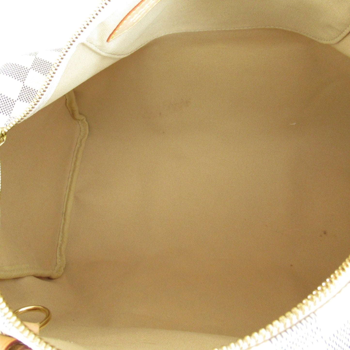 LOUIS VUITTON Speedy 30 handbag White Damier Azur PVC coated canvas N41533