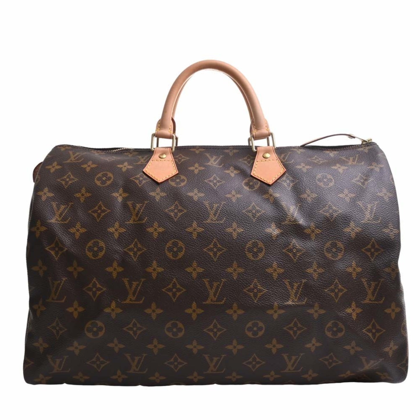 LOUIS VUITTON Monogram Speedy 40 Handbag Boston Bag M41522 Brown Women's