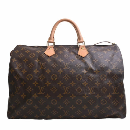 LOUIS VUITTON Monogram Speedy 40 Handbag Boston Bag M41522 Brown Women's