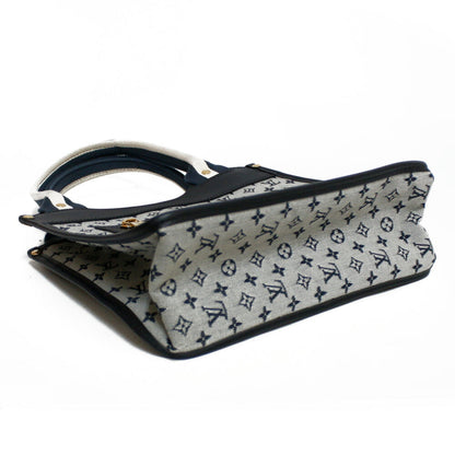 Louis Vuitton Handbag Monogram Mini Sack Catline M92325 Blue Ladies Canvas