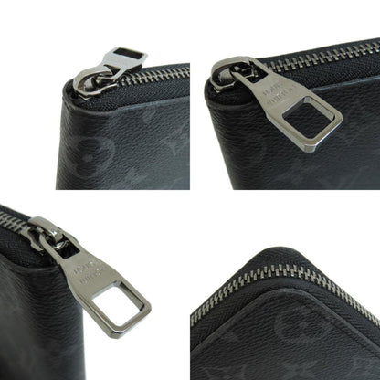 LOUIS VUITTON M62295 Zippy Vertical Long Wallet Monogram Eclipse Men's