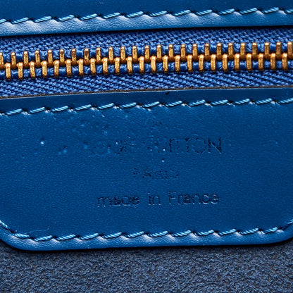 Louis Vuitton Epi Saint-Jacques Handbag Tote Bag M52265 Toledo Blue Leather Women's LOUIS VUITTON