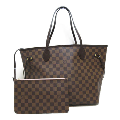 LOUIS VUITTON Neverfull MM Tote Bag Brown Damier PVC coated canvas N41603