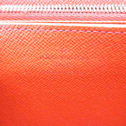 LOUIS VUITTON Zippy Wallet Round Long Wallet Brown Coquelicot Monogram PVC coated canvas M41896