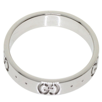 Gucci Icon #10 Ring K18 White Gold Ladies GUCCI