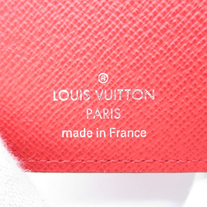 LOUIS VUITTON Chain Wallet [Supreme] Red Epi leather M67755