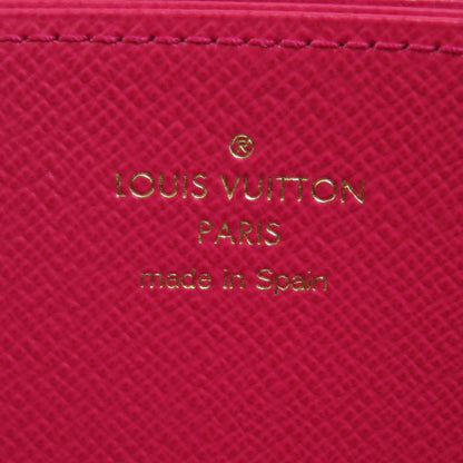 LOUIS VUITTON M63392 Zippy Patches Stories Long Wallet Monogram Canvas Women's
