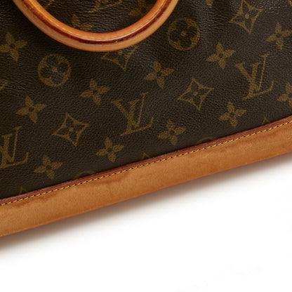 LOUIS VUITTON Monogram Alma PM Handbag M51130 Brown PVC Leather Ladies