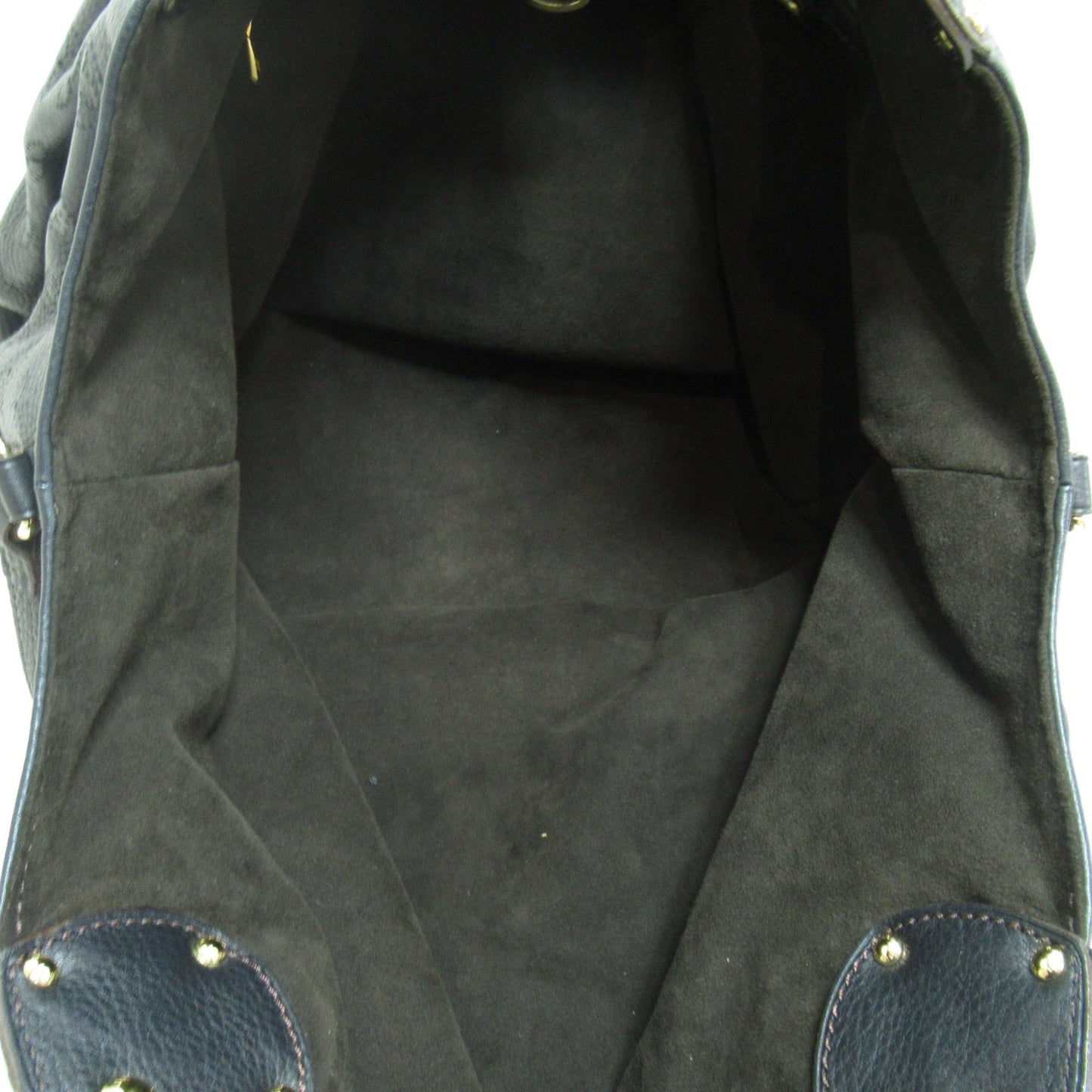 LOUIS VUITTON Mahina XL Black2wayShoulder Bag Black Black Mahina leather M95547