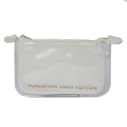 Louis Vuitton Foundation Museum Limited Edition Pouch White