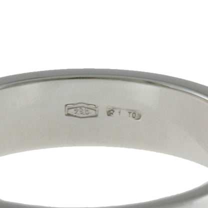 Gucci Icon Ring No. 9.5 18K K18 White Gold Women's