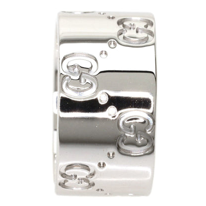 Gucci Icon # 6 Ring / K18 White Gold Ladies GUCCI