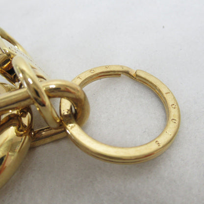 LOUIS VUITTON Key chain/LV link Gold metal M00824