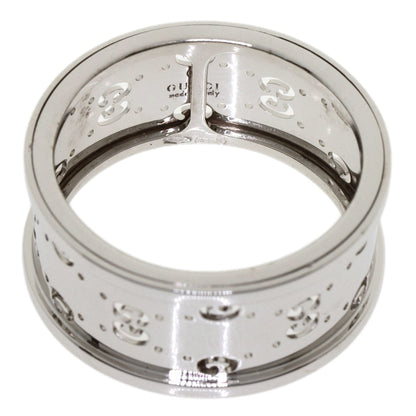 Gucci Icon #16 Ring K18 White Gold Ladies GUCCI