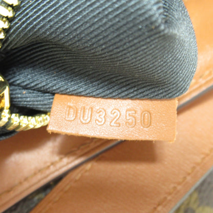 LOUIS VUITTON Hobo Dauphine MM Shoulder Bag Brown Black Monogram Reverse PVC coated canvas M45195