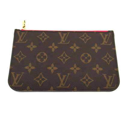 LOUIS VUITTON Never full PM Brown Fuchsia Monogram PVC coated canvas M41245
