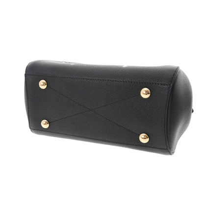 LOUIS VUITTON Monogram Emplant Montaigne BB Noir Beige M45489 Women's Bag