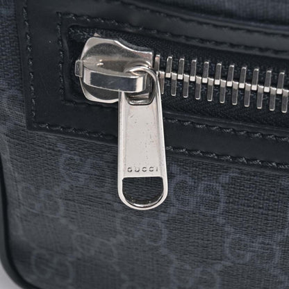 GUCCI GG Supreme Soft Belt Bag Waist 474293 Black Men's