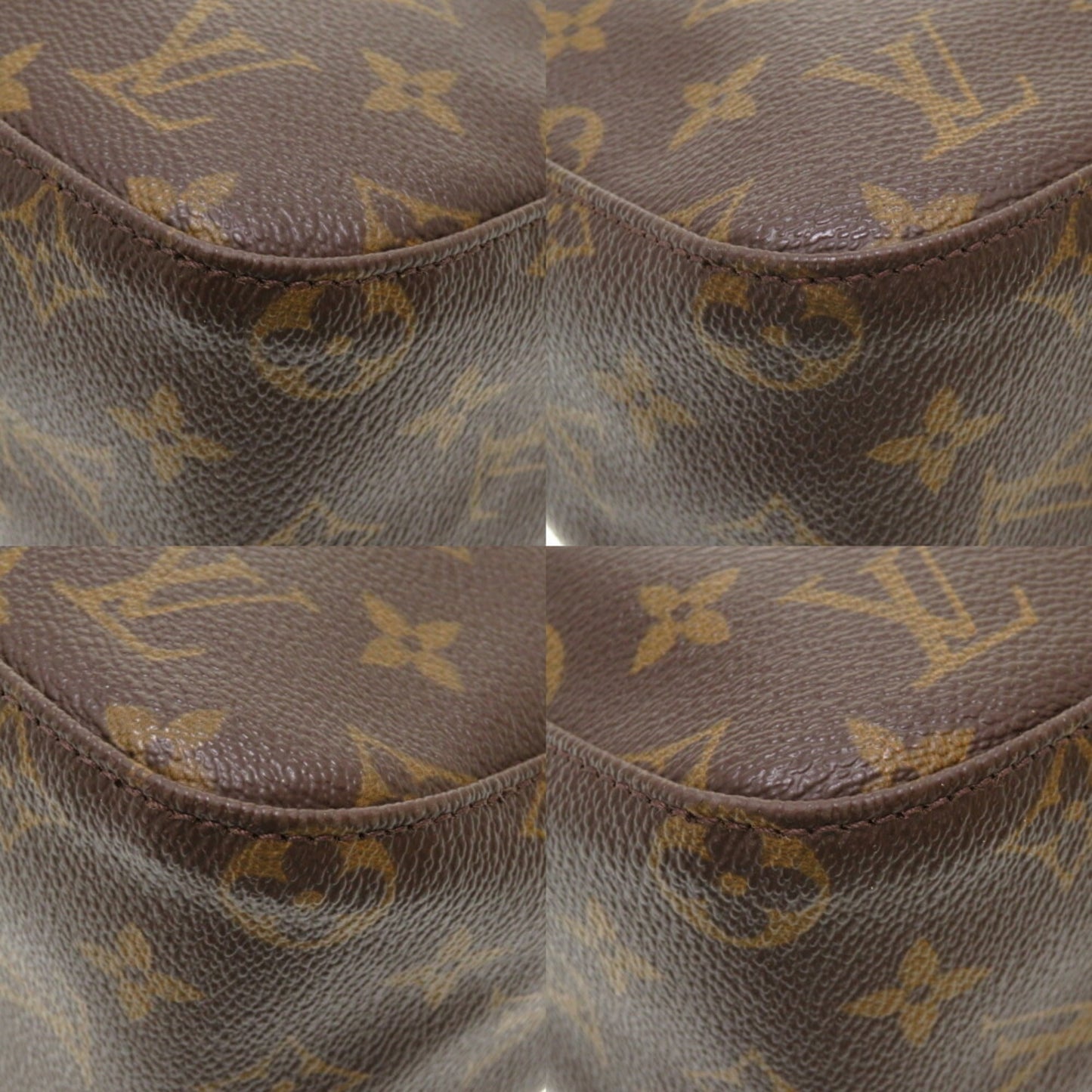 LOUIS VUITTON Monogram Looping MM M51146 Shoulder Bag