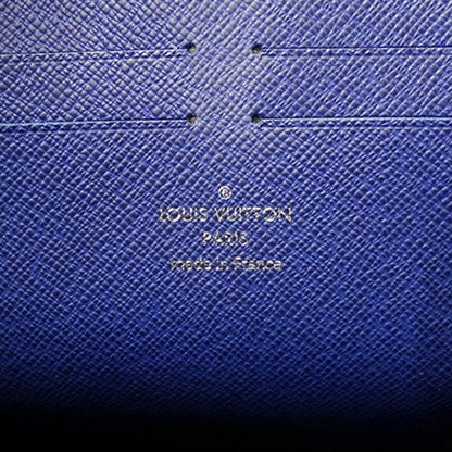LOUIS VUITTON Bag Taiga Men's Clutch Second Pochette Voyage MM Cobalt M30575 Blue