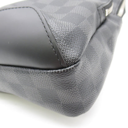 LOUIS VUITTON Avenue Sling Bag Gray Damier graphite PVC coated canvas N41719
