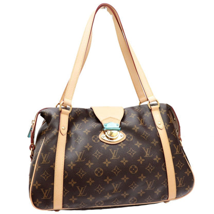 Louis Vuitton 19 Year Monogram Stresa PM Shoulder Bag Tote Ladies Brown M51186