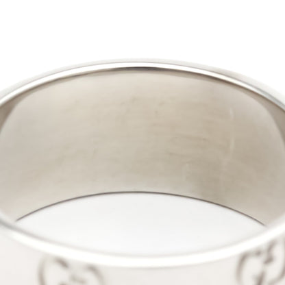 Gucci Icon Wide Ring White Gold (18K) Fashion No Stone Band Ring