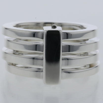 Gucci Ring 4 Row Silver 925 Upper No. 8 - Lower 10 Ladies GUCCI