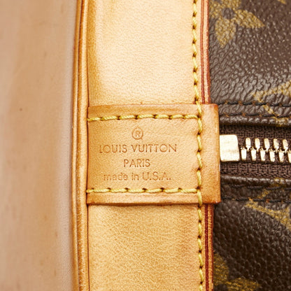 LOUIS VUITTON Monogram Alma PM Handbag M51130 Brown PVC Leather Ladies