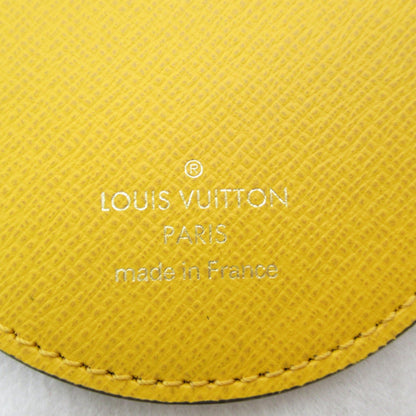 LOUIS VUITTON Porto Craie Ilustre New York City Keychain Brown Monogram PVC coated canvas M00873