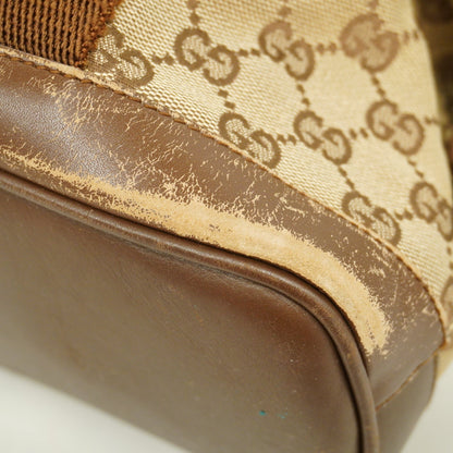 GUCCIAuth  Handbag 92734 Women's GG Canvas Beige