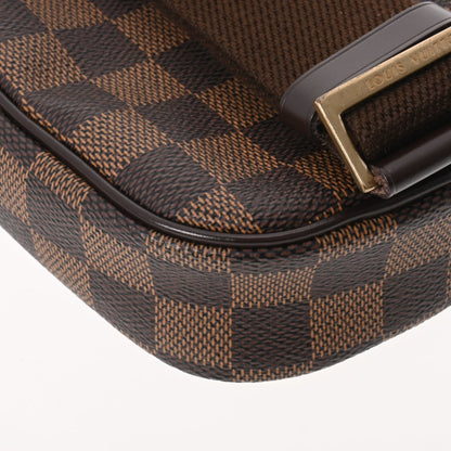 LOUIS VUITTON Damier Pochette Ganju SP Order Brown N48048 Women's Canvas Body Bag