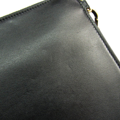 Gucci 547613 Women's Leather Clutch Bag Black