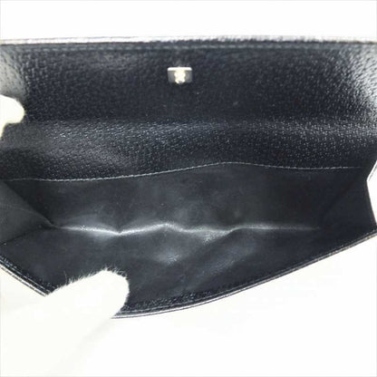 Gucci long wallet W 035 1408 2150 GUCCI leather black