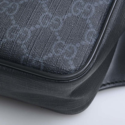 GUCCI GG Supreme Soft Belt Bag Waist 474293 Black Men's