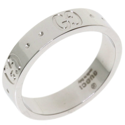 Gucci Icon # 8 Ring / K18 White Gold Ladies GUCCI