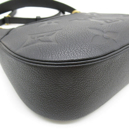 LOUIS VUITTON Bagatelle NM Shoulder Bag Black Black Monogram empreinte PVC coated canvas M46002