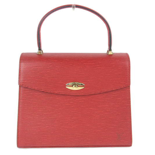 Louis Vuitton Epi Malesherbe Handbag Castilian Red M52377