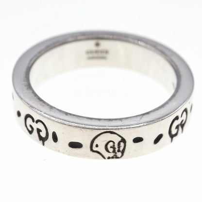 Gucci Ring Ghost 477339 SV Sterling Silver 925 No. 7.5 Ladies GUCCI