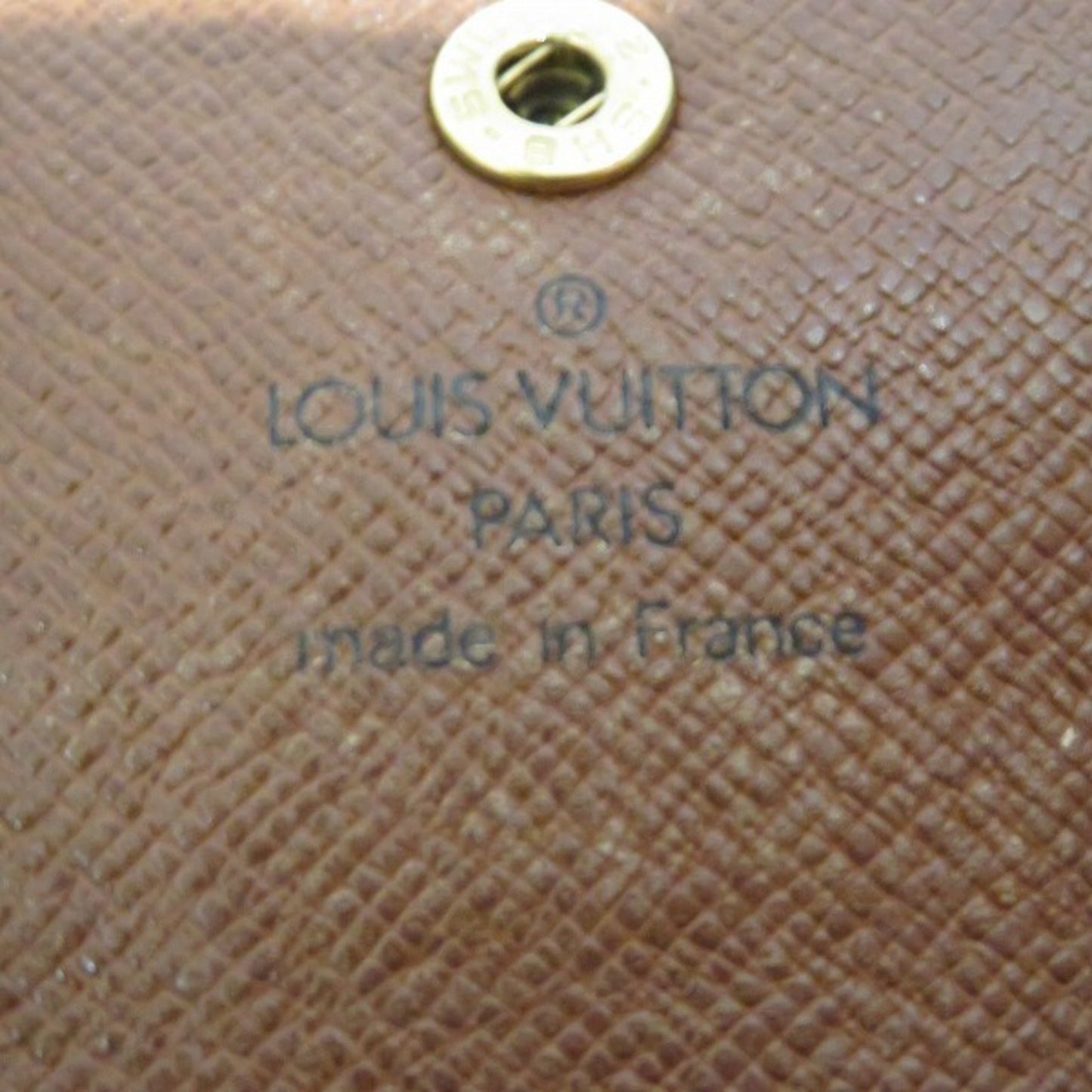 LOUIS VUITTON Monogram Portumone Pla M61930 Coin Purse Case Unisex Wallet