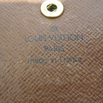 LOUIS VUITTON Monogram Portumone Pla M61930 Coin Purse Case Unisex Wallet