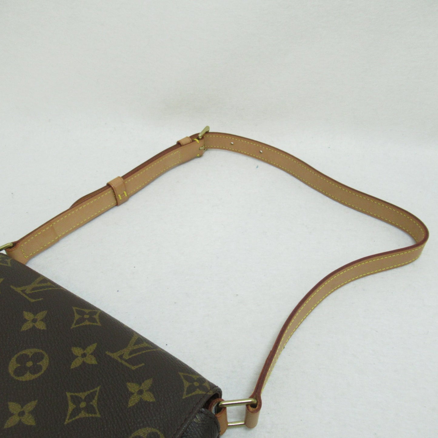 LOUIS VUITTON Musette Salsa Short Brown Monogram PVC coated canvas M51258