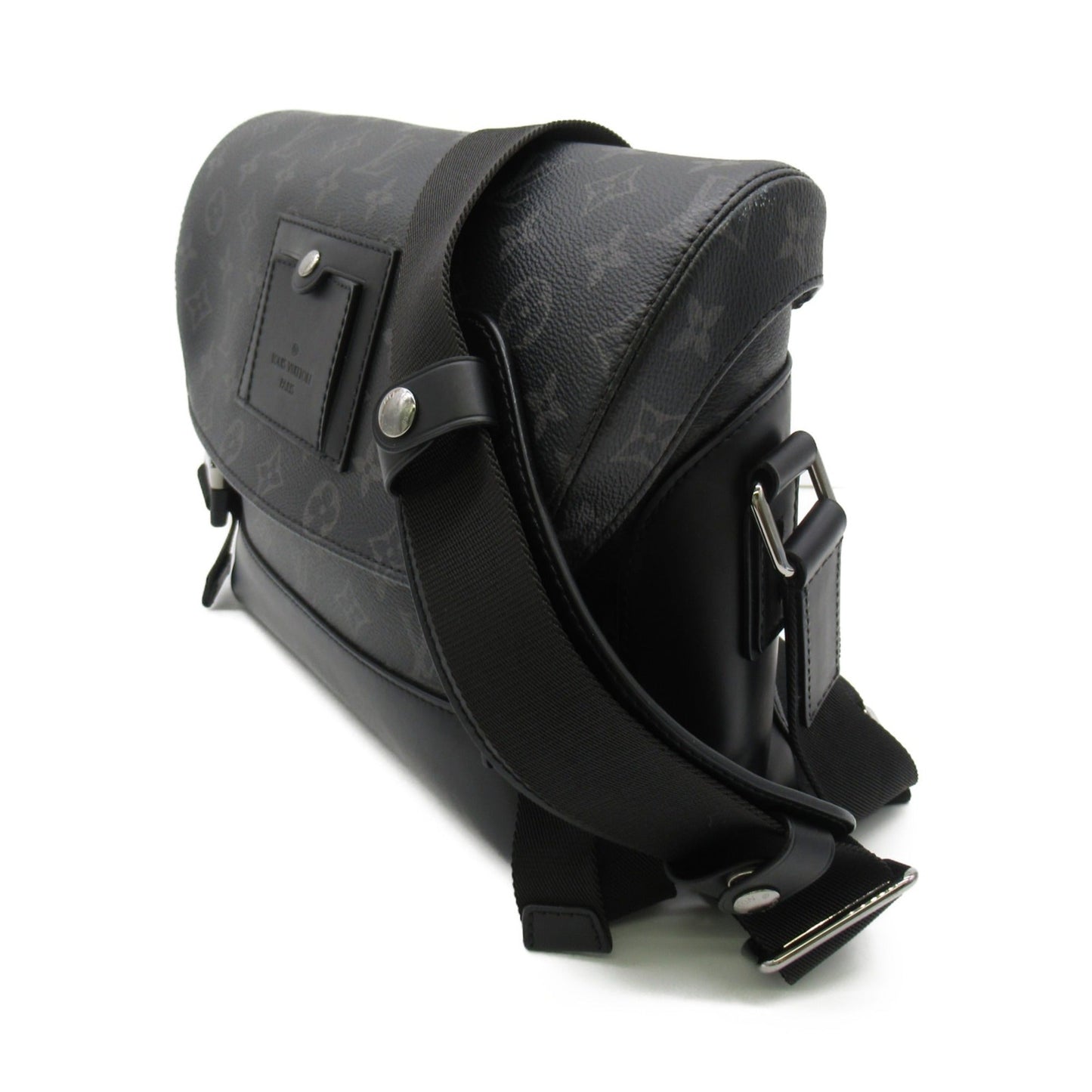LOUIS VUITTON Messenger voyage PM Black Monogram eclipse PVC coated canvas M40511