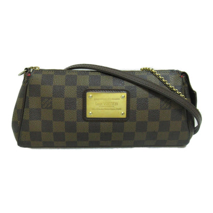 LOUIS VUITTON Eva Brown Ebene Damier PVC coated canvas N55213
