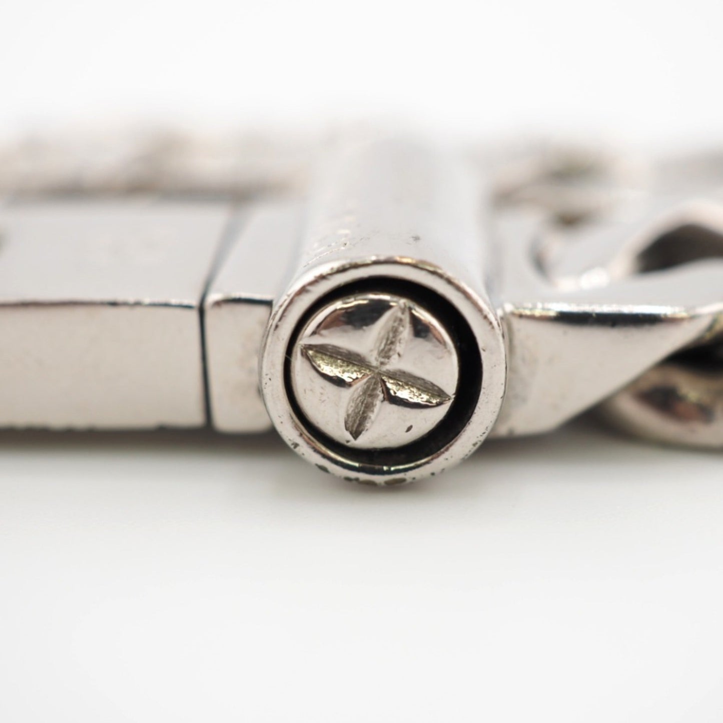 LOUIS VUITTON M68273 Bracelet LV Chain Links M Silver Men's