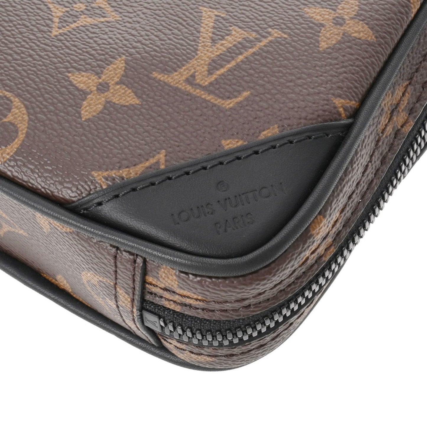 LOUIS VUITTON Monogram Solar Ray Utility Side Bag Brown M44477 Men's Canvas Waist